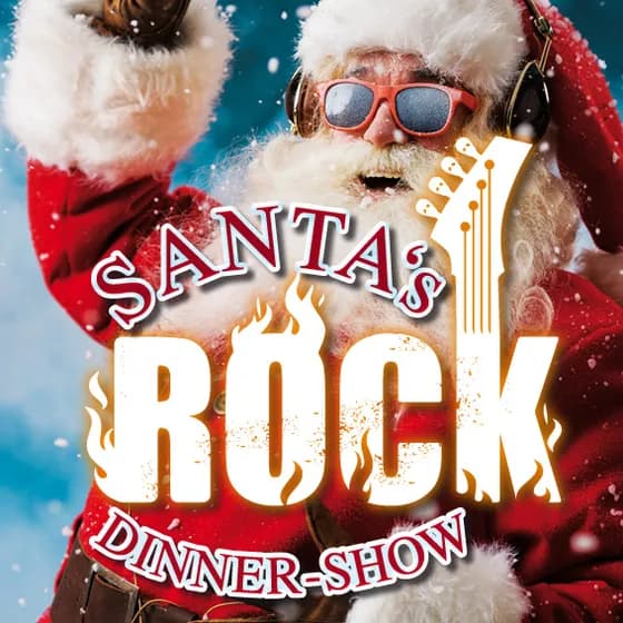 Santas Rock Dinner Show - 3 Gänge Menü