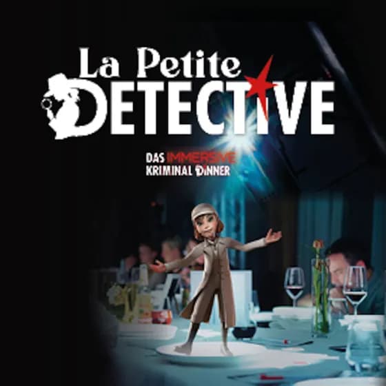La Petite Détective - Immersives Dinner - 3D Krimidinner - Kulinarischer Genuss und garantierte Unterhaltung