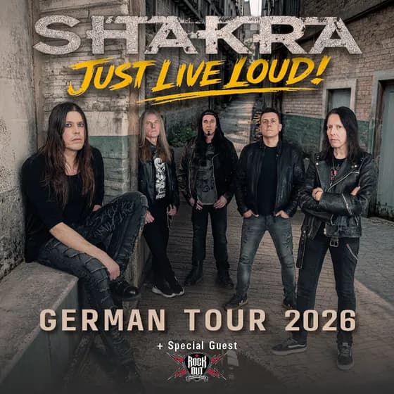 Shakra - Just Live Loud Tour 2026
