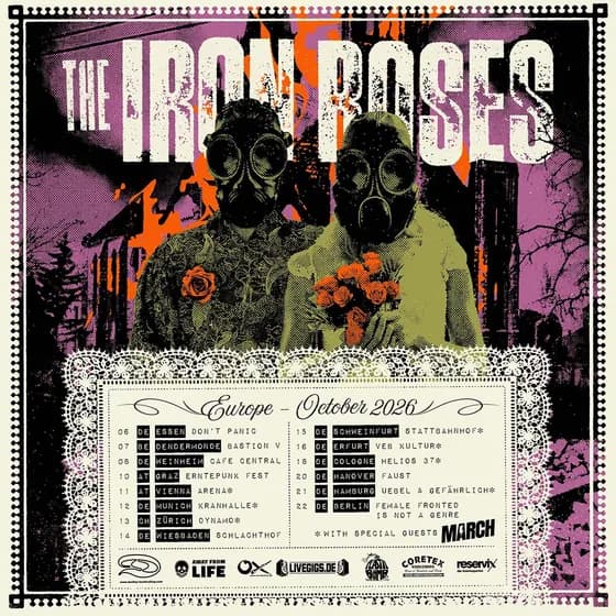 THE IRON ROSES - Molotov Nights Tour 2026
