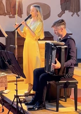 Caputher Musiken 2026 - Musik ohne Grenzen - Barock, Folk und Tangos bei Albert Einstein