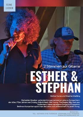 Musik im Haus am Kurpark - KulturBad Meinberg Musik mit Esther Kurze und Stefan Kießling