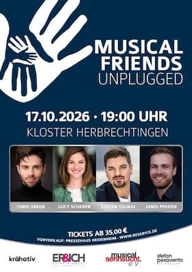 MUSICAL FRIENDS - Unplugged - Erlebe die schönsten Musical-Hits mit deinen Stars!