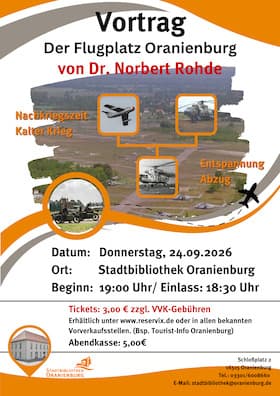Der Flugplatz Oranienburg