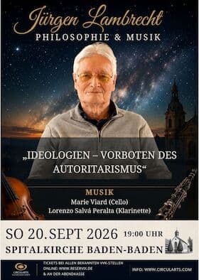Philosophie und Musik - „Ideologien – Vorboten des Autoritarismus“