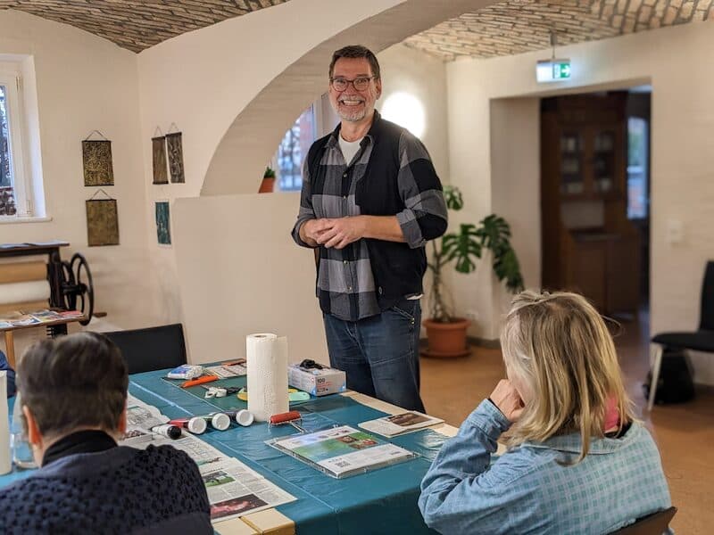 Workshop: "Von der Natur zum Druck"