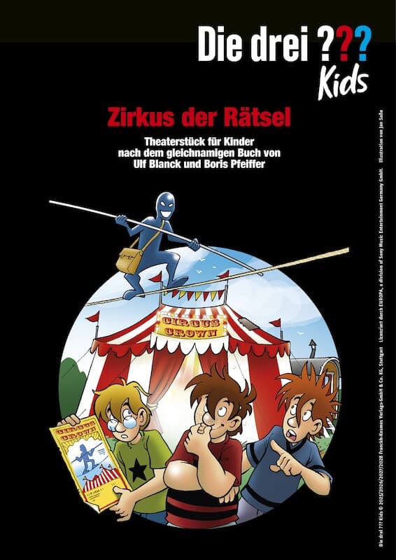 Die Drei ??? Kids - "Zirkus der Rätsel" - Westfälisches Landestheater, Kinderstück ab 6