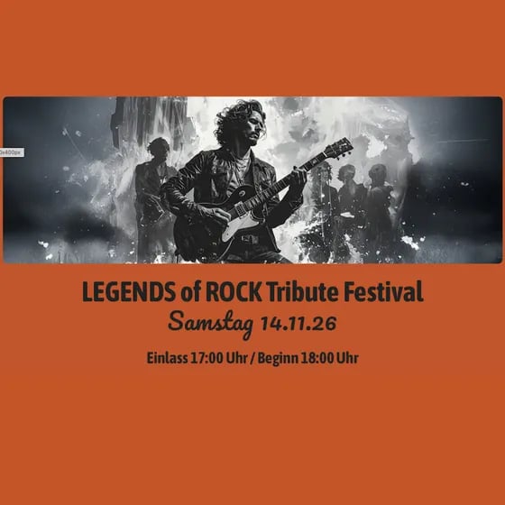 „meine HAPPY AUER – LIVE“! - Legends of Rock mit Led Zeppelin (by Letz Zep), AC/DC (by She’s got Balls) und Janis Joplin (by Kozmic Blue)