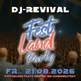 Veranstaltungen 2026 - Festlandparty - Das Mega DJ Revival