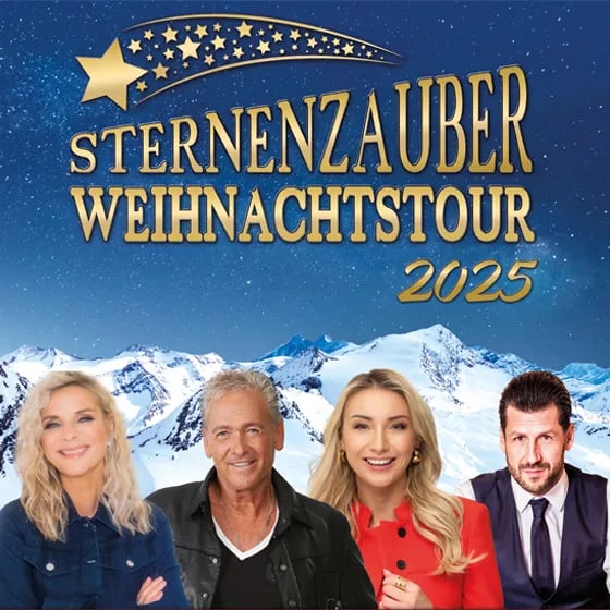 Sternenzauber - Die Weihnachtstour 2026 - mit Julia Lindholm, Linda Hesse, Wolfgang Ziegler und Wolfgang Lippert