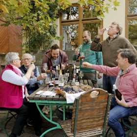 Weinprobe im Weingut Mesel - Weinprobe im Weingut Mesel