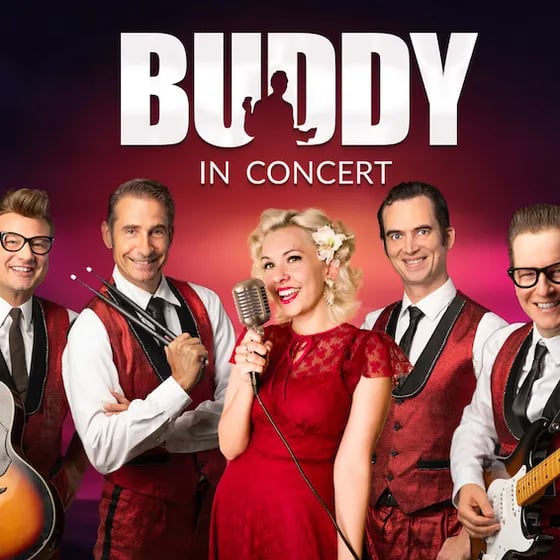Sonderveranstaltungen - BUDDY in concert - die Rock´n Roll-Show