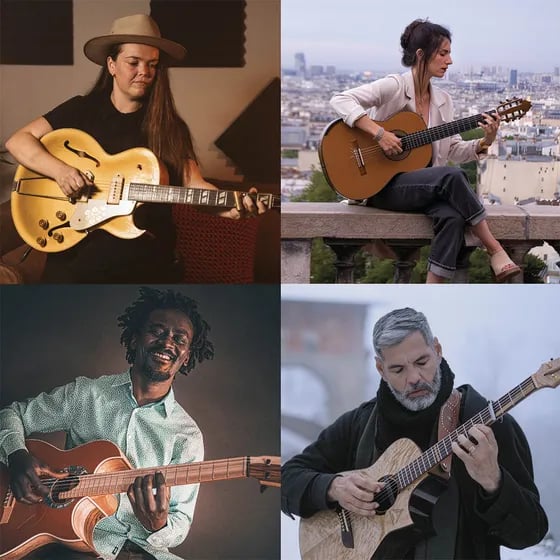 NACHT DER GITARREN - feat. Minnie Marks, Roxane Elfasci, Niwel Tsumbu, Andrè Cavalcante