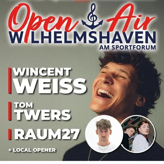 VIP Upgrade - WILHELMSHAVEN OPEN AIR (keine Eintrittskarte)