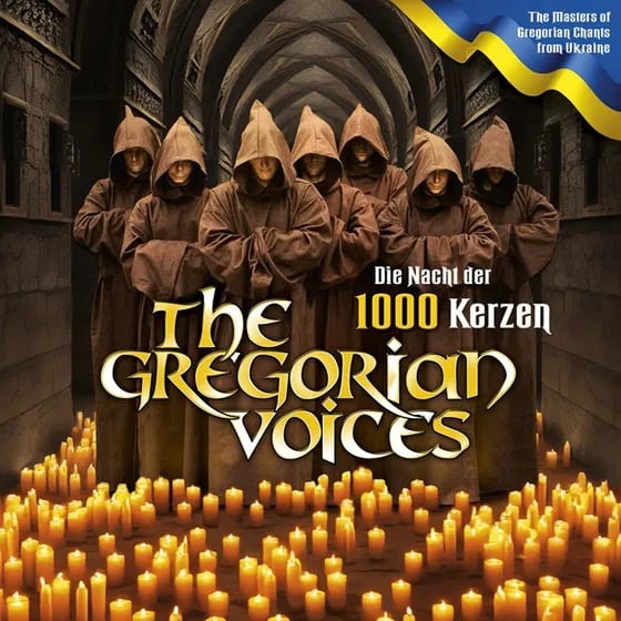 THE GREGORIAN VOICES – Die Nacht der 1000 Kerzen - Gregorianik meets Pop – Vom Mittelalter bis heute