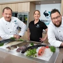 Kochshow - Original - mit kalt-warmem Fischbuffet