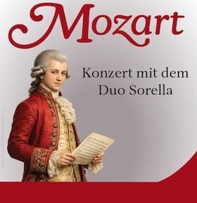Mozart - Konzert mit dem Duo Sorella