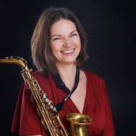 Klassisches Konzert mit Saxophon und Klavier