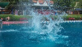 Freibad Gelnhausen 2026 - Das Ticket berechtigt zum einmaligen Eintritt in das Bad. Kein Wiedereintritt möglich.