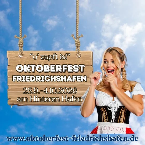Oktoberfest Friedrichshafen - Party mit Band Hautnah