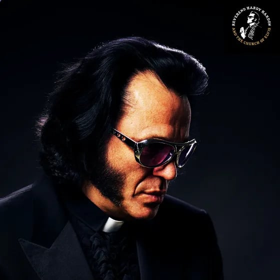 Reverend Hardy Hardon and the Church of Elvis - The Kong of Rock´n Roll Tour - Mission to Leer
