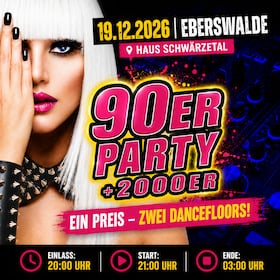 90ER Party + 2000ER - Die Party auf zwei Dancefloors