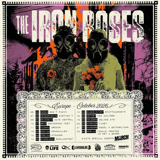 THE IRON ROSES - Molotov Nights Tour 2026