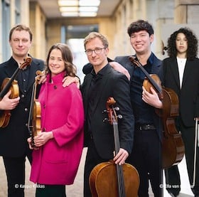 Kunstfreunde Bensheim Klassik 2026/27 - Eliot Quartet Ella van Poucke Cello