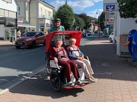 Gäste-Rikscha Stadtführung - ein einzigartiges Erlebnis