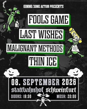 Fools Game + Last Wishes - + Malignant Methods + Thin Ice