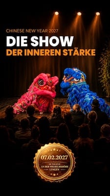 Fremdveranstaltungen 2026/2027 - KUNG FU - Die Show der Inneren Stärke