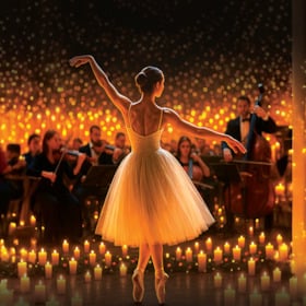 Winterzauber: Ballett-Geschichten im Kerzenschein mit live Kammerorchester - Winterzauber: Ballett-Geschichten im Kerzenschein mit live Kammerorchester