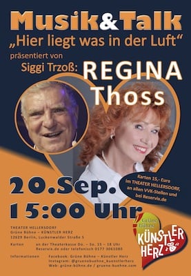 Zu Gast in der Grünen Bühne - Musik und Talk mit Siggi Trzoß