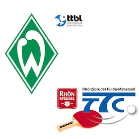 SV Werder Bremen - alle Heimspiele 2026/27 - SV Werder Bremen - TTC Rhönsprudel Fulda-Maberzell