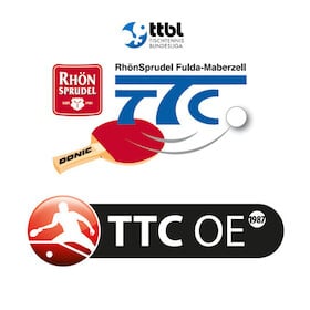 TTC RhönSprudel Fulda-Maberzell - alle Heimspiele 2026/27 - TTC RhönSprudel Fulda-Maberzell - TTC OE Clarity-Tel. Bad Homburg