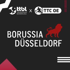 Tischtennis Bundesliga - Saison 2026/2027 - TTC OE Clarity Tel. Bad Homburg - Borussia Düsseldorf