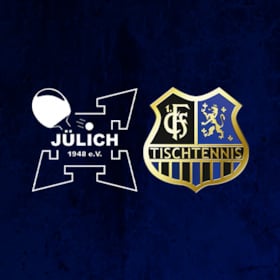 TTC indeland Jülich - alle Heimspiele 2026/27 - TTC indeland Jülich -1. FC Saarbrücken-TT II