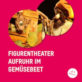 Aufruhr im Gemüsebeet - Wo Fleischklößchen wachsen sollen, aber Schweine und Küken anders planen.