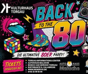 Back to the 80's - Die größte 80er Party der Region