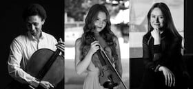 Klavier Plus - Klavier, Violine, Violoncello mit Antonia Miller, Jennifer Gheorghita & Ramon Boss