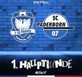 2026/2027 | DFB-Pokal Phönix Lübeck - 1. FC Phönix Lübeck - SC Paderborn 07