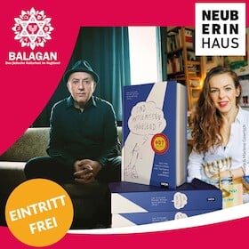 Einzelveranstaltungen - Mit Witz gegen den Hass - Eröffnung der Jüdischen Kulturtage im Neuberinhaus // Eintritt frei