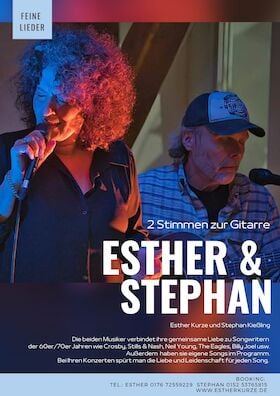 Musik im Haus am Kurpark - KulturBad Meinberg Musik mit Esther Kurze und Stefan Kießling