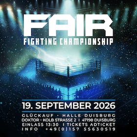 FAIR FIGHTING CHAMPIONSHIP 27 - *Germany`s Most Amazing Event*