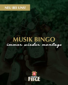 MORITZ FIEGE Spiele Abend _ immer wieder montags - MORITZ FIEGE Musik Bingo -Bingo, Beats & beste Stimmung!
