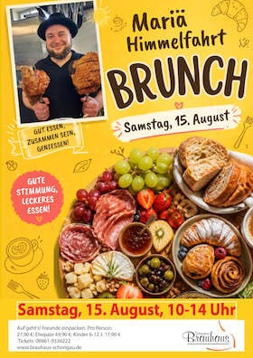 Brunch im Brauhaus - Brunch an Mariä Himmelfahrt
