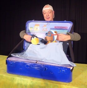 Kinder Theatertage 2026 - Theater Lanzelot: Der kleine Rabe Socke - alles mutig