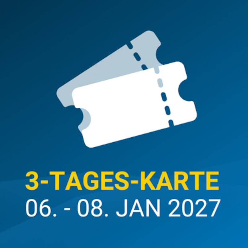 3-Tages-Karte 2027 (Mi-Fr)