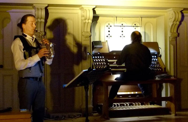 Sommerkonzerte 2026 - 7. Sommerkonzert - Mit 3 Orgeln und 2 Saxophonen um die Welt