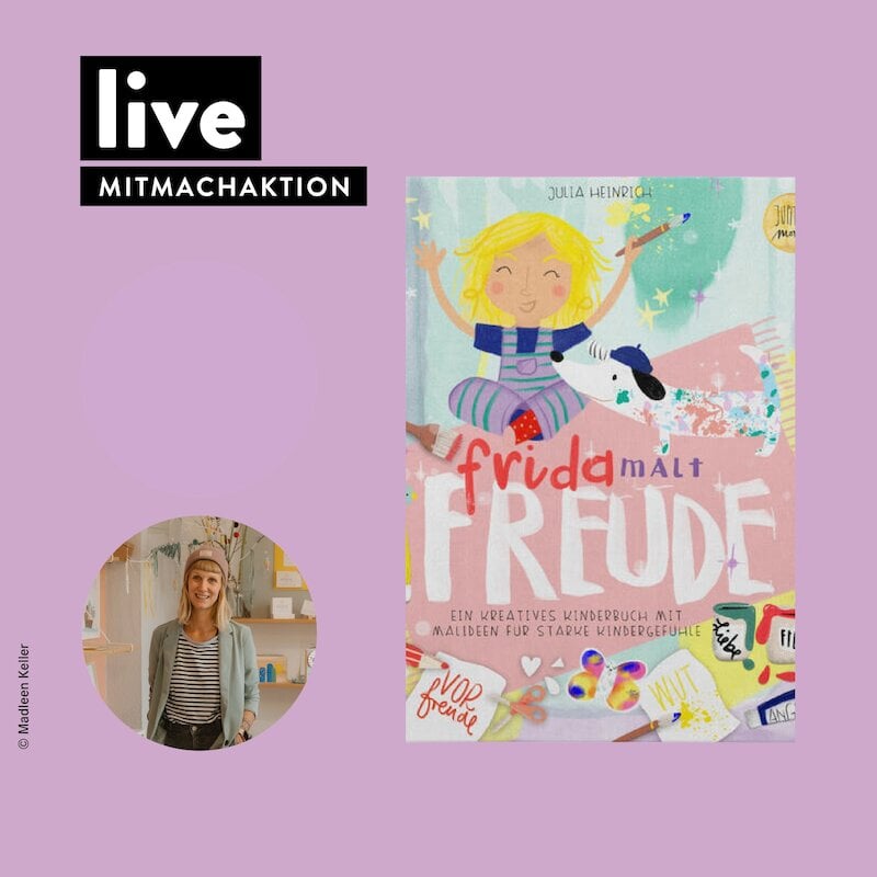 MITMACHAKTION: Frida malt Freude - Mitmachaktion